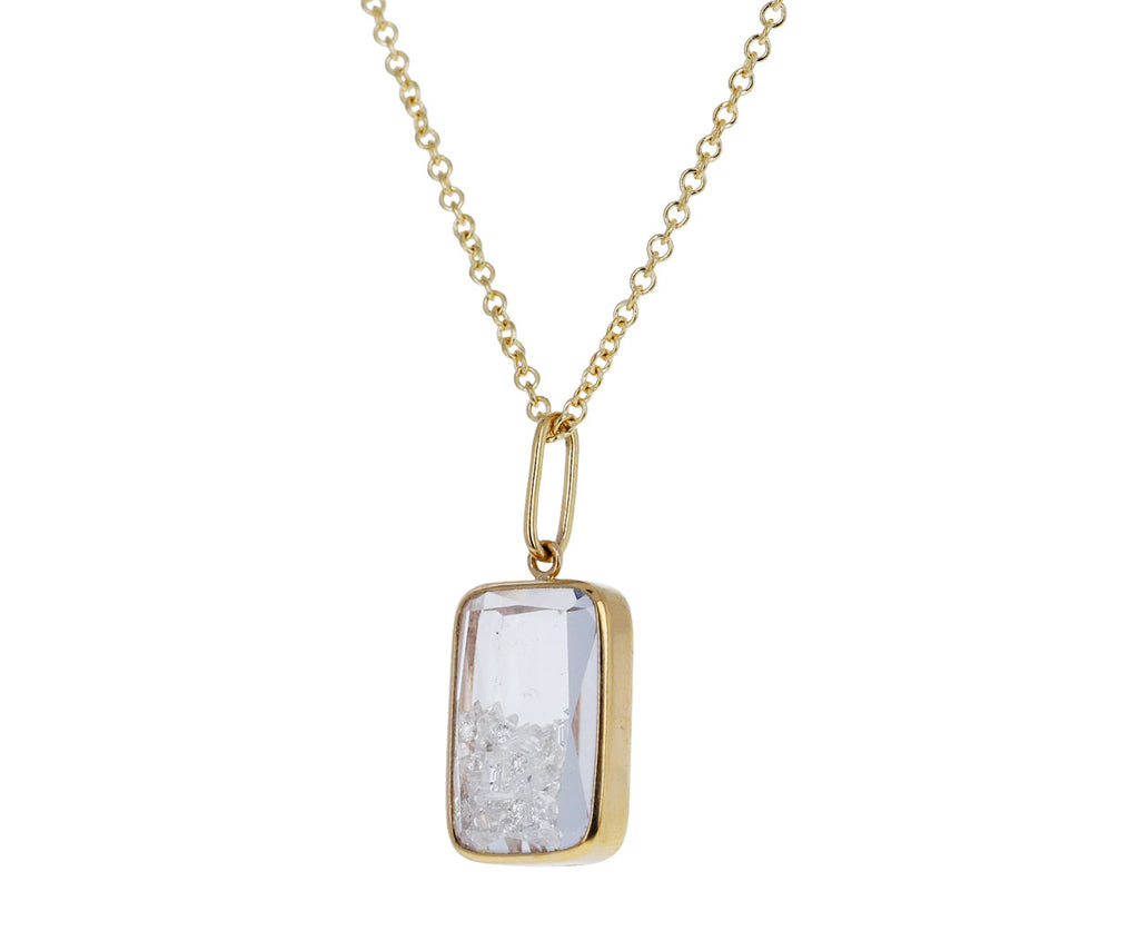 Diamond Sapphire Kaleidoscope Necklace