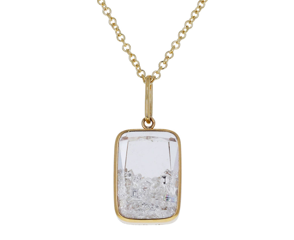 Diamond Sapphire Kaleidoscope Necklace
