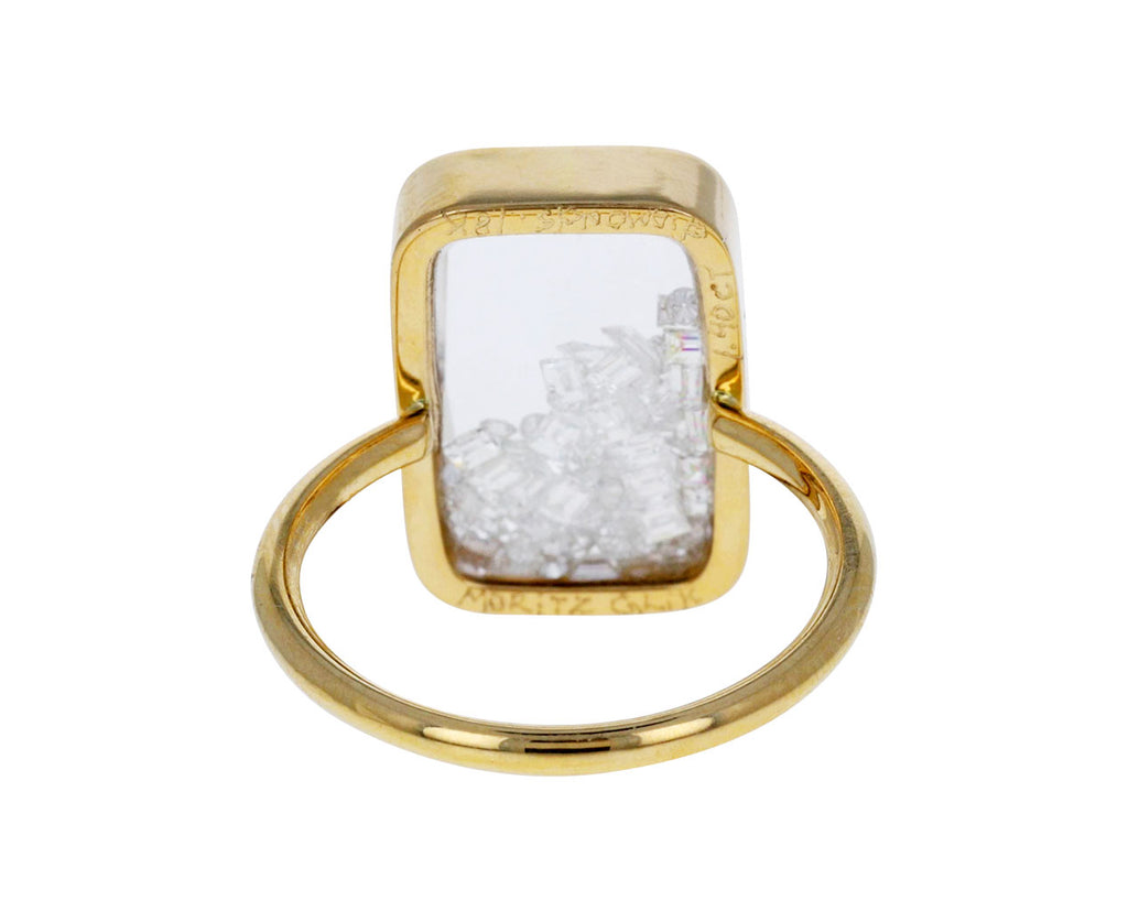 Kaleidoscope Diamond Shaker Ring