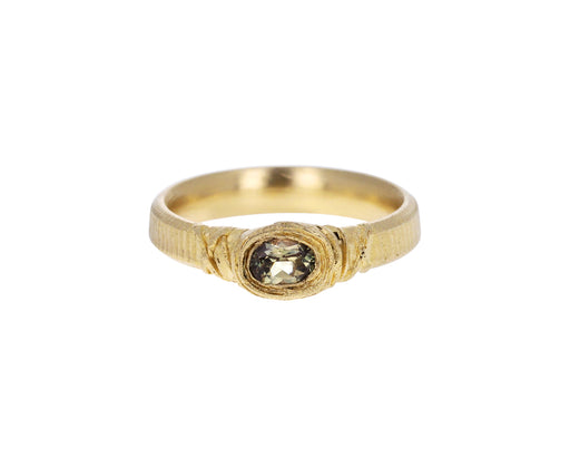 Golden Sapphire Harness Ring