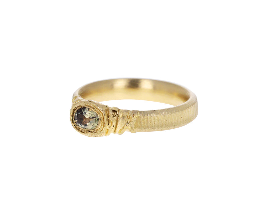 Golden Sapphire Harness Ring