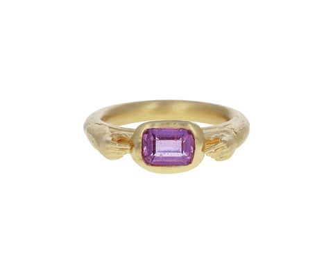 Pink Sapphire Punch Ring
