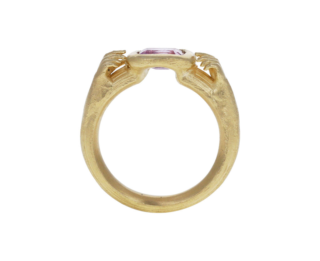 Pink Sapphire Punch Ring