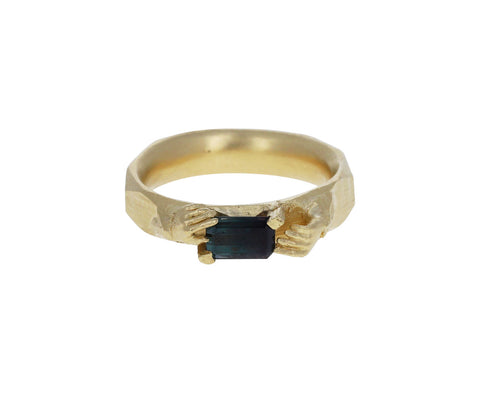 Bi-Color Sapphire Aoraki Ring