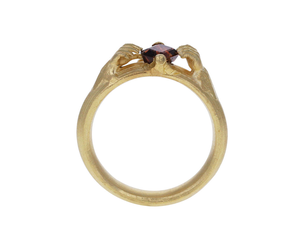 Bi-Color Sapphire Astilbe Ring