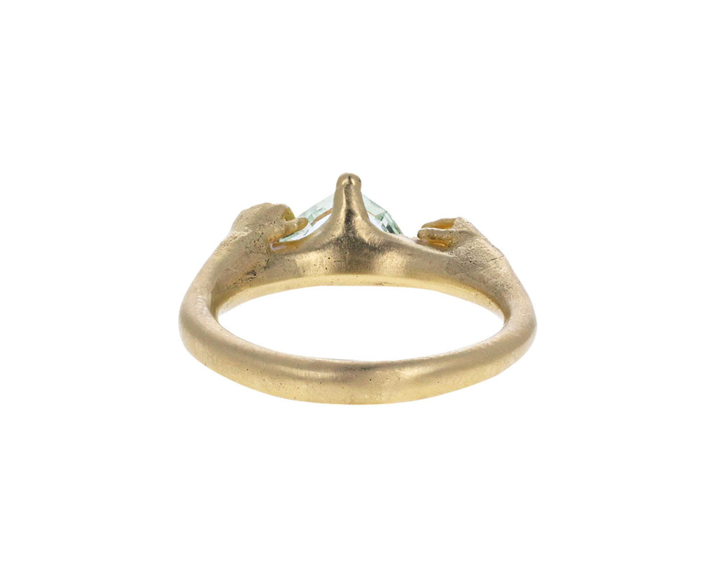Light Blue Sapphire Silt Ring