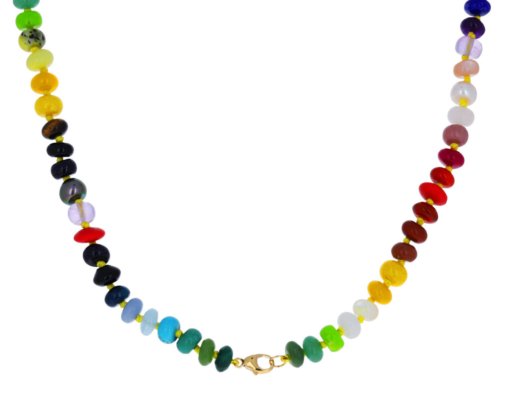 Multi Gem Rainbow Foundation Necklace