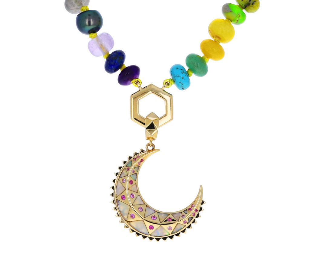 Multi Gem Rainbow Foundation Necklace