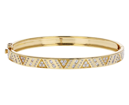 Diamond Stardust Bangle Bracelet