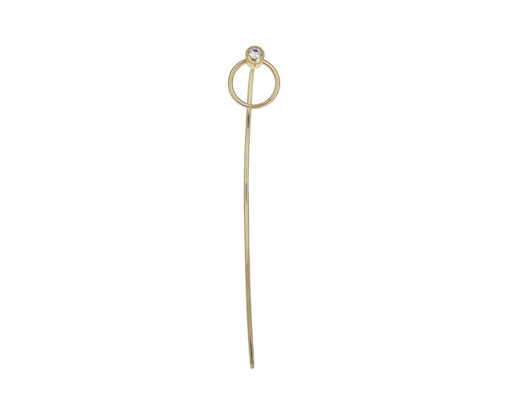 Tribal Diamond Arrow SINGLE Earring