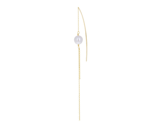 Akoya Pearl Chain SINGLE Earring