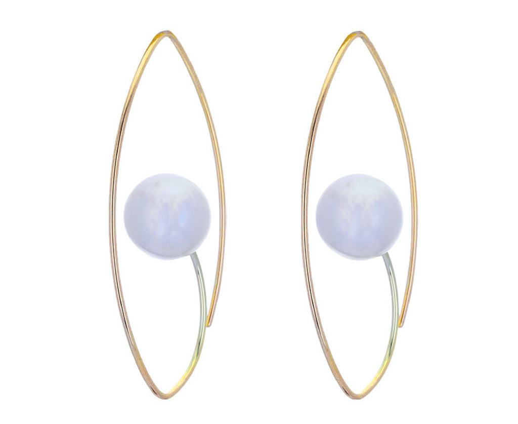 South Sea Pearl Floating Earrings