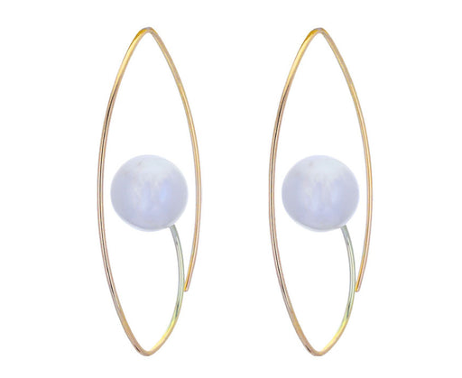 South Sea Pearl Floating Earrings