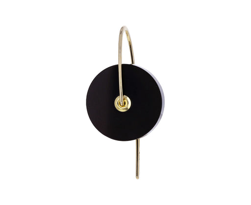 Orbital Onyx Hook SINGLE Earring