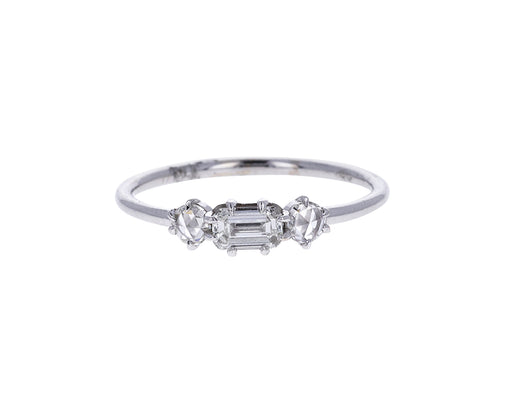 White Gold Diamond Solana Ring