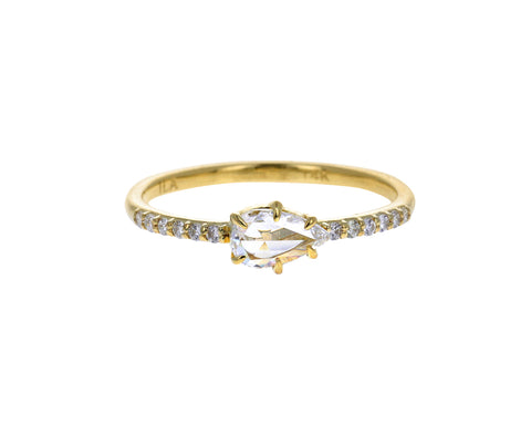 Pisces Diamond Ring