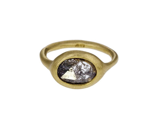 Silver Lacy Rustic Diamond Ring - TWISTonline 