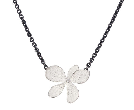 Hydrangea Flower Pendant Necklace - TWISTonline 