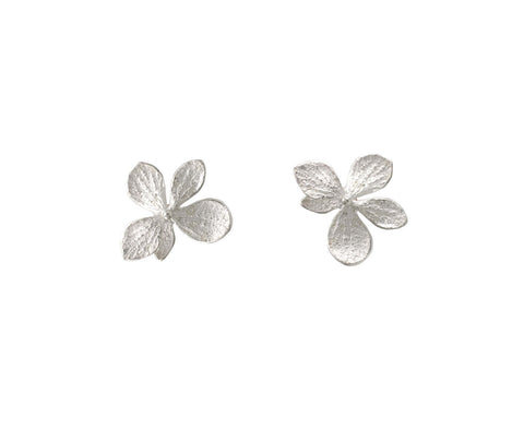 Single Hydrangea Earrings - TWISTonline 