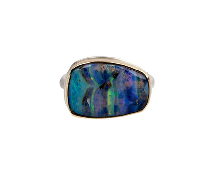 Jamie Joseph Asymmetrical Boulder Opal Ring