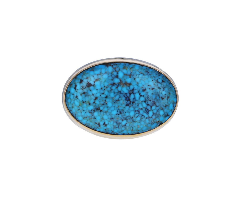 Oval Kingman Turquoise Ring
