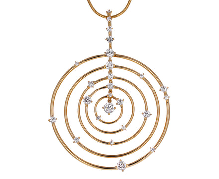Diamond Troupe Pendant Necklace