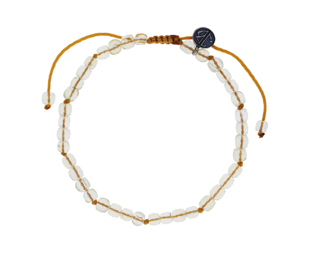 Citrine Quartz Beaded Bracelet