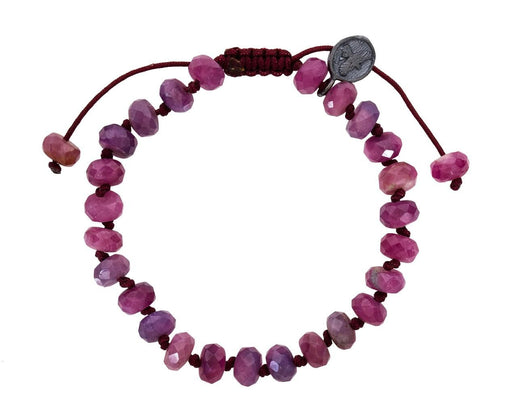 Natural Ruby Beaded Bracelet - TWISTonline 