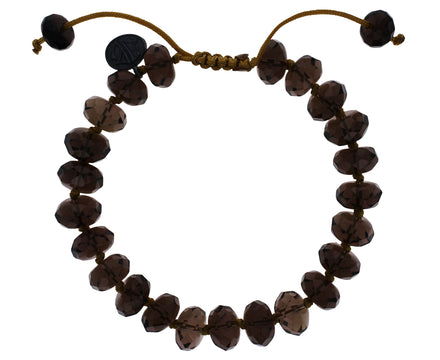 Smoky Quartz Beaded Bracelet