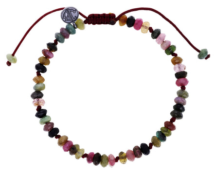 Mixed Tourmaline Beaded Bracelet