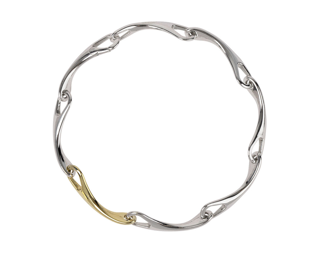 Echo Gold and Silver Chain Bracelet