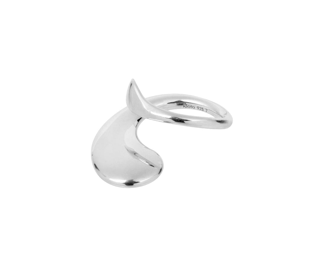 Fluid Silver Ring