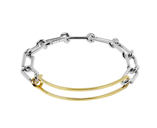 Gold and Silver Journey Bracelet