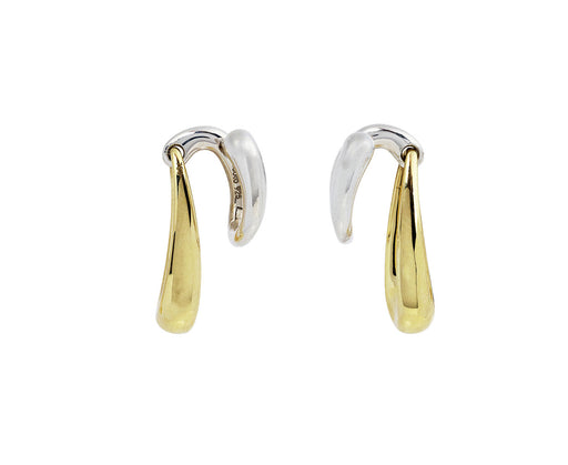 Gold and Silver Moment Earrings
