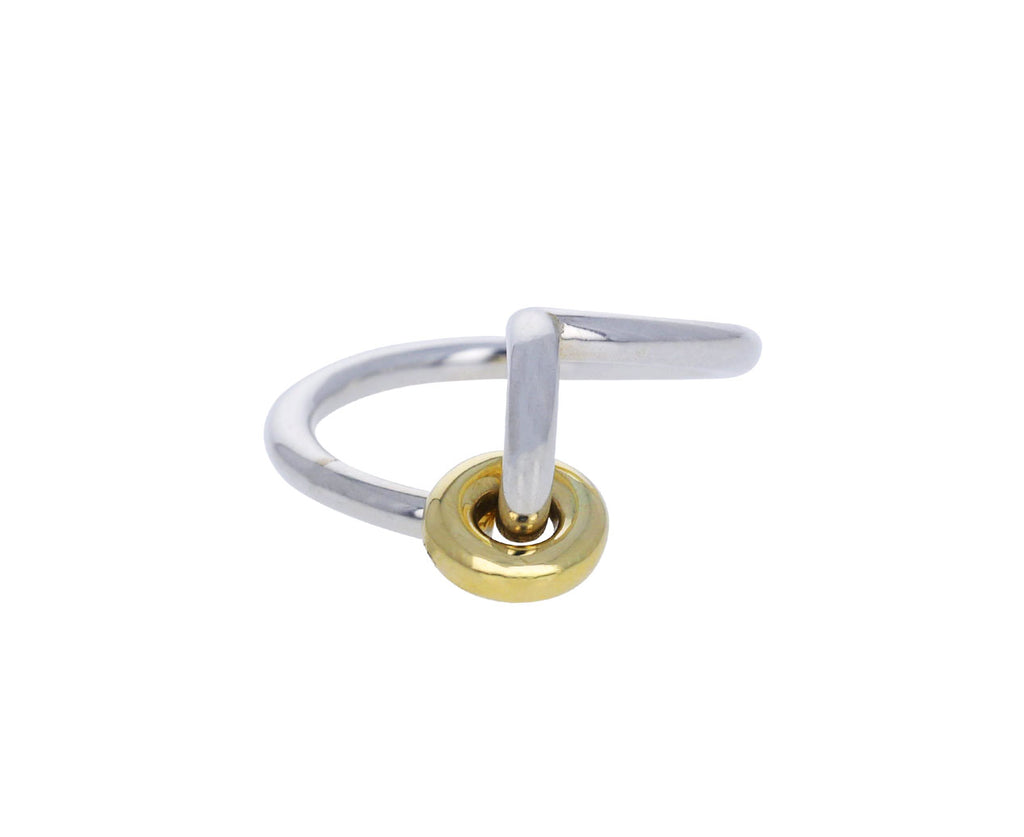 Silver and Gold Bond Ring