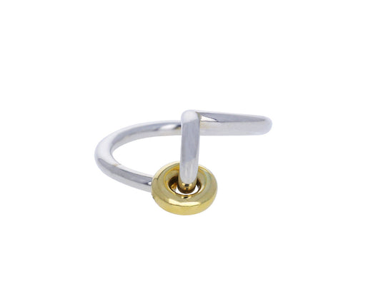 Silver and Gold Bond Ring