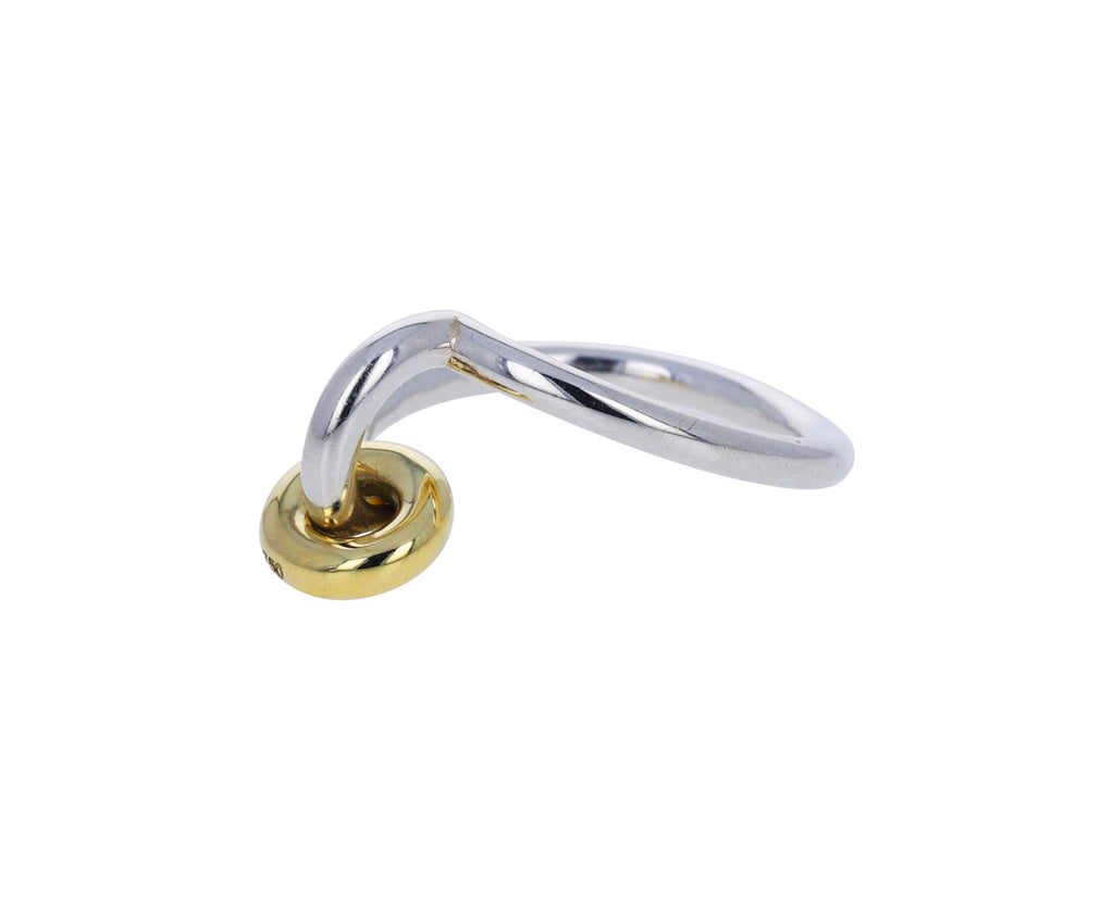 Silver and Gold Bond Ring