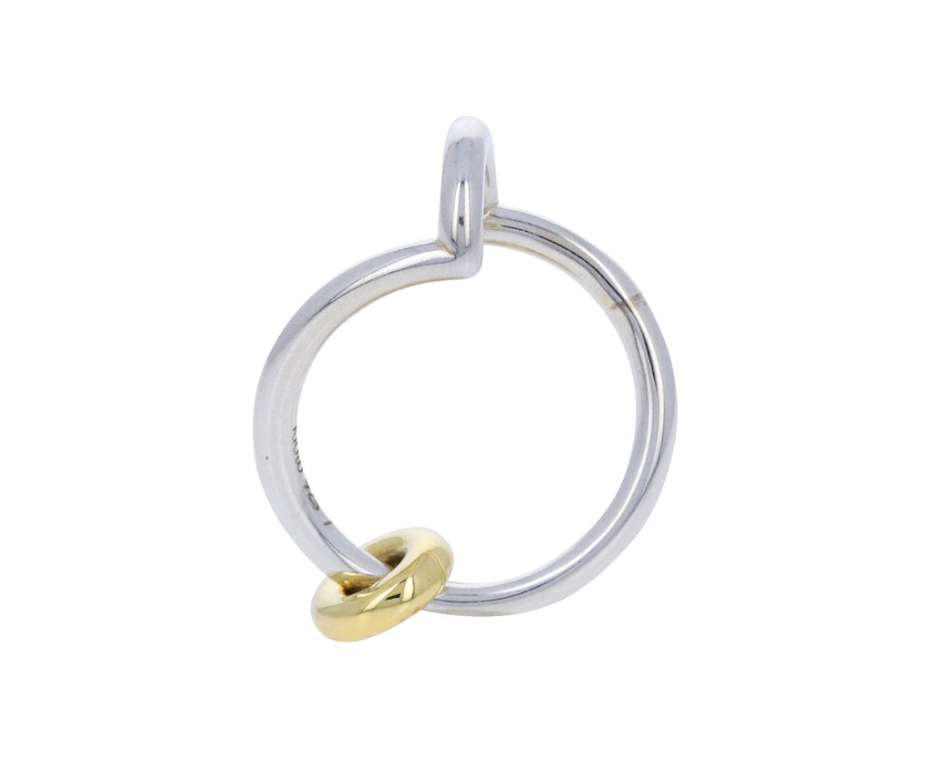 Silver and Gold Bond Ring