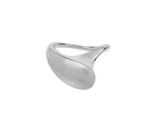 Silver Ripple Ring