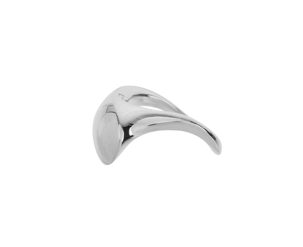 Silver Ripple Ring