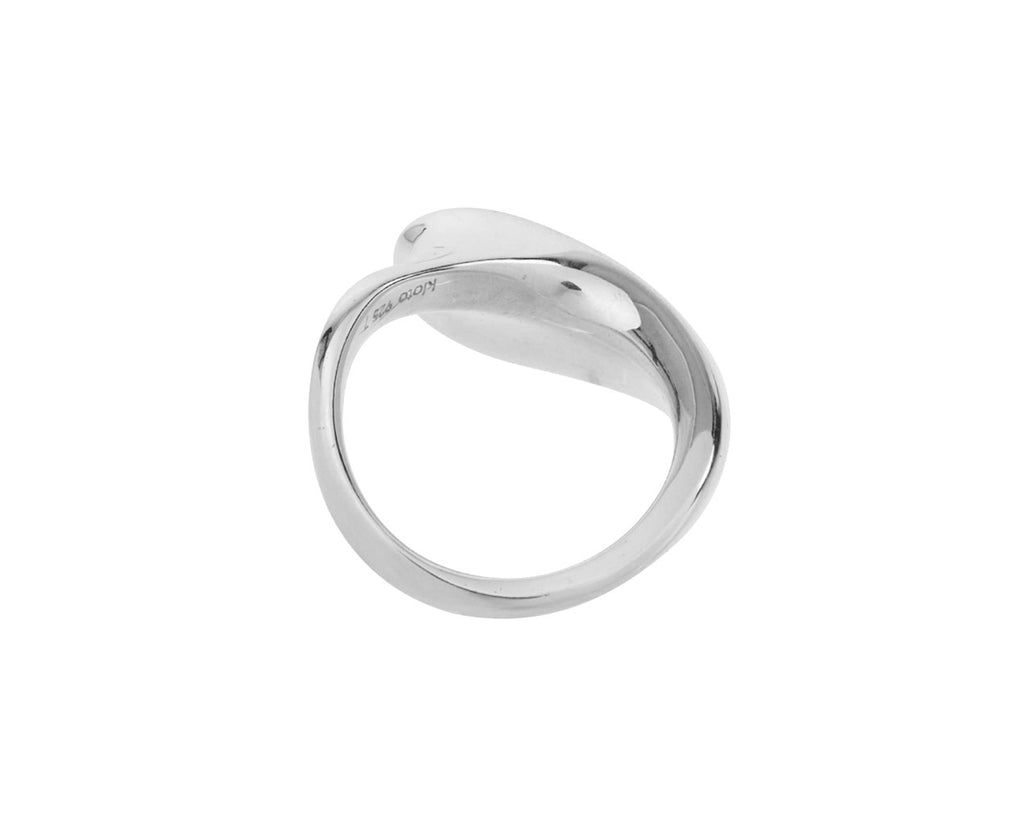 Silver Ripple Ring