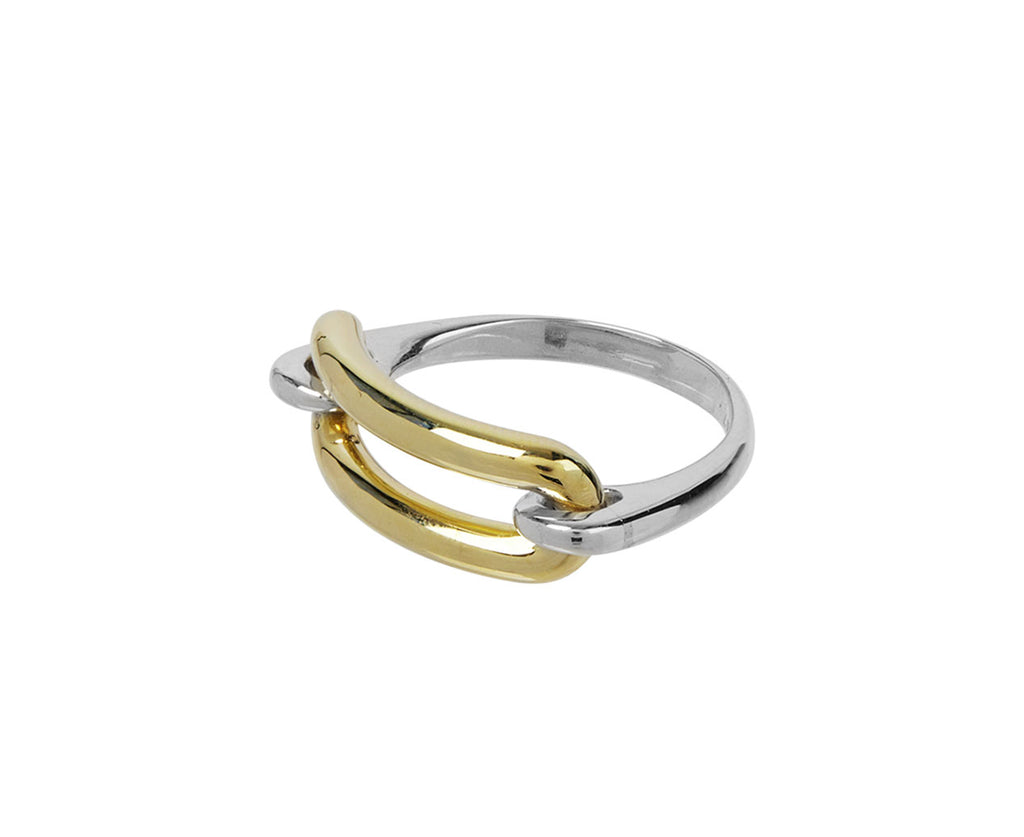 Gold and Silver Una Ring
