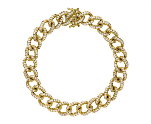 Anita Ko Diamond Pavé Chain Link Bracelet