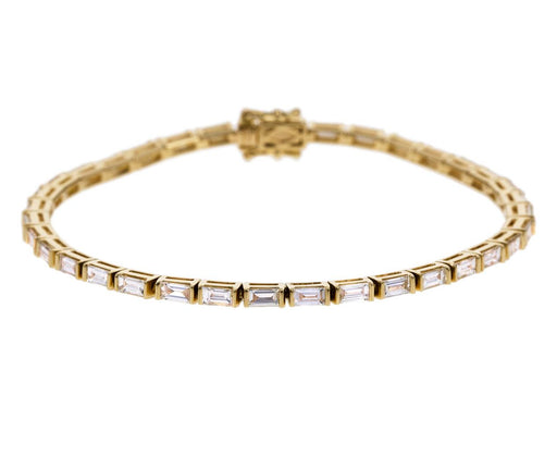 Diamond Baguette Tennis Bracelet - TWISTonline 