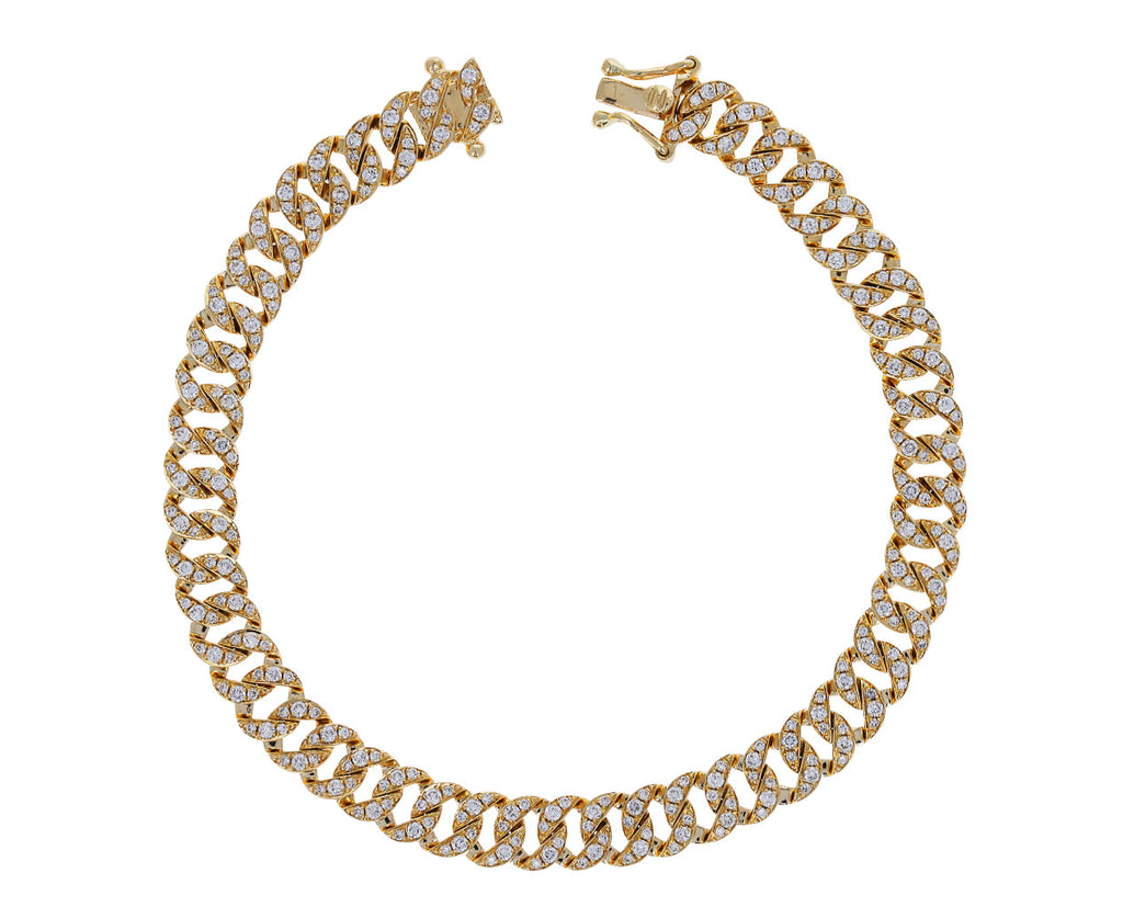 Small Diamond Havana Chain Bracelet