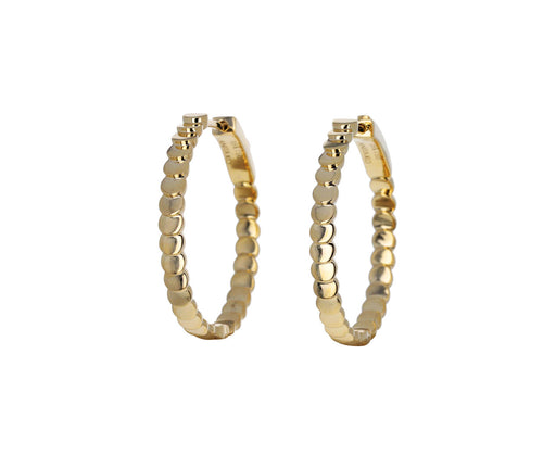 Anita Ko Gold Luna Hoop Earrings
