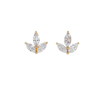 Diamond Amelia Stud Earrings