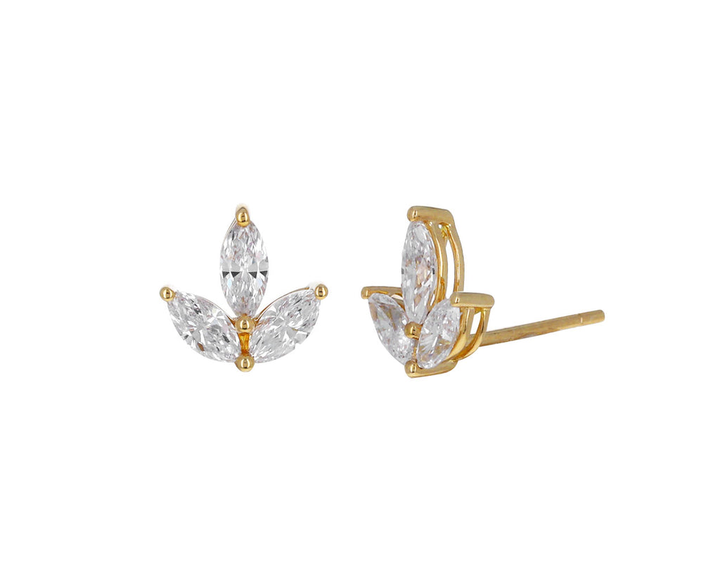 Diamond Amelia Stud Earrings