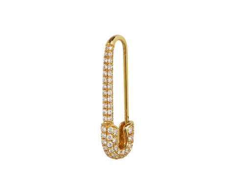 Anita Ko Diamond Safety Pin SINGLE LEFT Earring