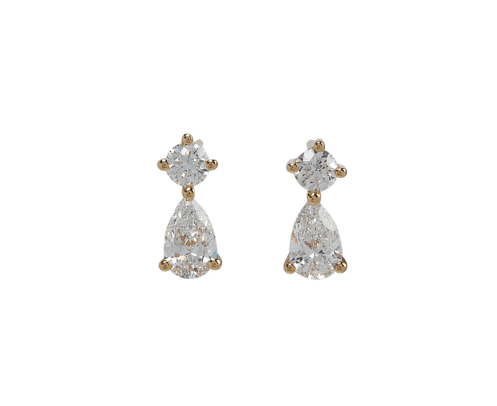 Anita Ko Diamond Violet Stud Earrings